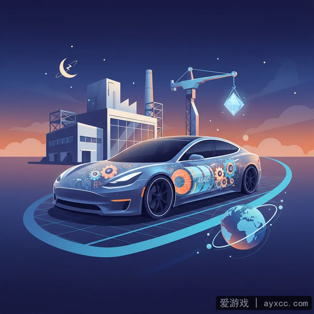 爱游戏 - 特斯拉宣布全新工厂计划，专注生产下一代电池 配图1